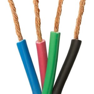 Cabo Flexível Pp 4×1,5mm Extensão Rolo Com 50 Metros Cor Preto 127/220v