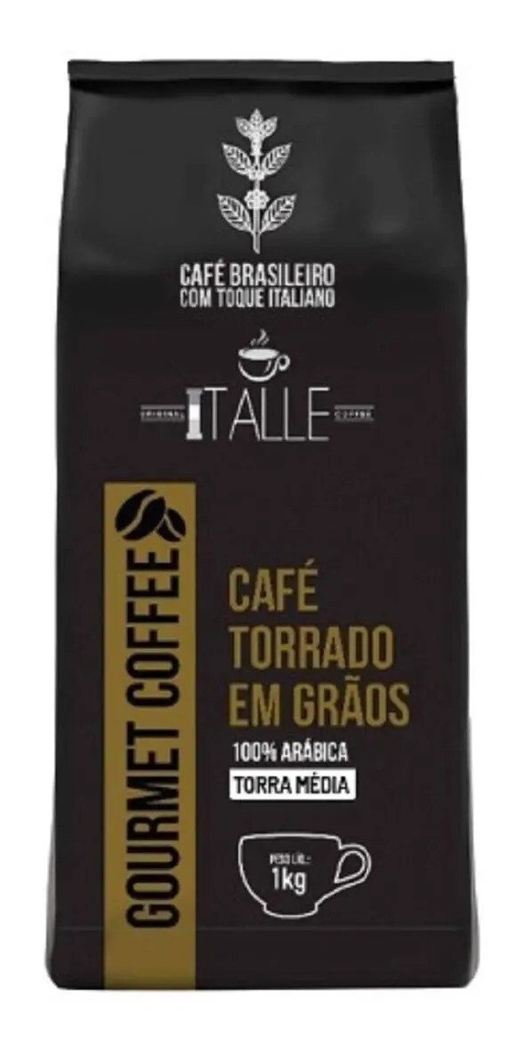 Cafe Graos Torrado Torra Media Arábica Em Grãos 1kg Gourmet Cafe Graos Torrado Torra Media Arábica Em Grãos 1kg Gourmet