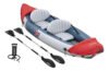 Caiaque Inflável Bote 2 Pessoas Pesca Kit Completo 2 Remos
