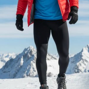 Calça Térmica Masculina Lupo Warm Legging Poliamida Esquenta