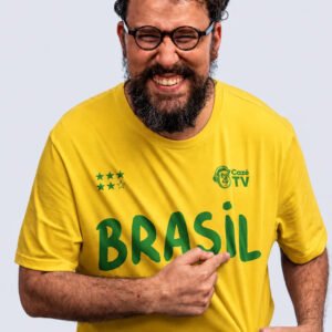 Camisa 10 Amarela Traje Cazétv