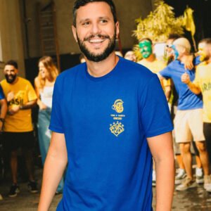Camisa Azul Traje Cazétv