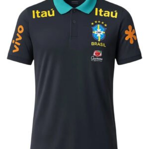 Camisa Brasil Masculina Versão Retrô Comemorativa