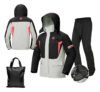 Capa De Chuva Roupa Conjunto Para Motoqueiro Reforçada Kit