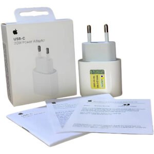 Carregador Fonte Apple 20w Iphone 15 16 Usb-c 100%original