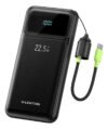 Carregador Portátil Power Bank 10000mah 22.5w Turbo Carga Rápida Universal Usb-c Saída Usb Para Celular iPhone Samsung Xiaomi Motorola Tablet Preto