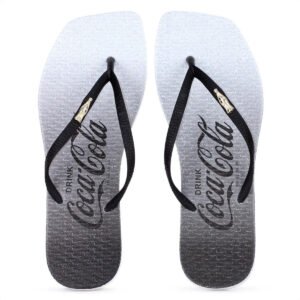 Chinelo Coca Cola Feminino Original Confortável EVA Antiderrapante Verão