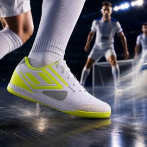 Chuteira Futsal Salão Palmilha Soft Colada Costurada Quadra