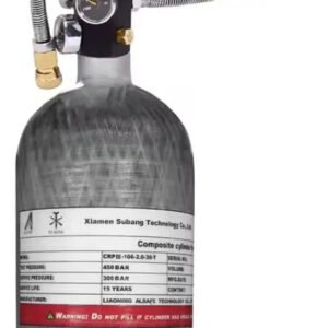Cilindro Scuba 300 Bar 2l Fibra De Carbono E Válvula