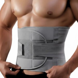 Cinta Modeladora Masculina Abdominal Dupla Compressão Lombar