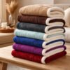 Cobertor Casal Dupla Face Sherpa Luxo Premium Casal Sortidas