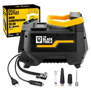 Compressor De Ar Elétrico 12v 120w Pneu Carro Moto