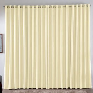 Cortina 3,00×2,80 Metros Blackout Blecaute Palha Corta Luz Em Tecido Grosso Para Quarto E Sala Casa Laura Enxovais