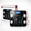 Eps-6905 Balaça Digital Epsilon Corporal Inteligente Bluetooth Com App, Lcd, Vidro Temperado, 180kg, Fitns, Peso, Saúde, Casa – Cor Preto
