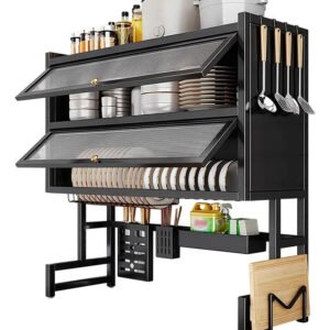 Escorredor Louça De Pia Cozinha Prato Organizador Dupla 85cm