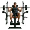 Estação De Musculação Banco De Supino Exercício Ajustável