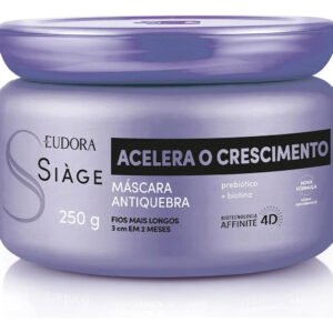 Eudora Máscara Capilar Siàge Acelera O Crescimento 250g