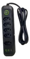 Extensão 5 Tomadas E 2 Usb 1 Pd Led Bivolt Power 110v/220v