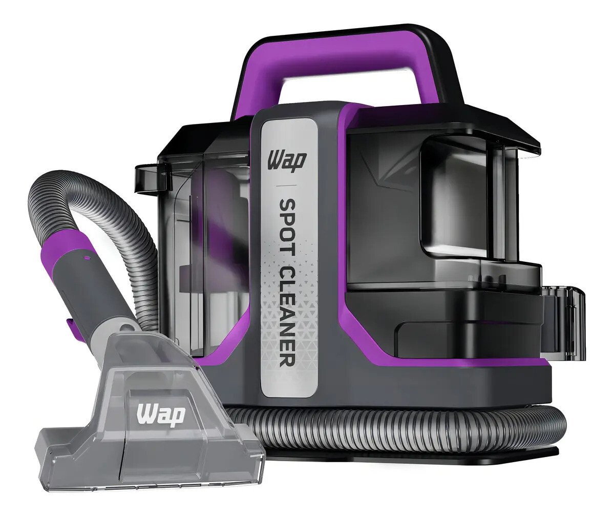 Extratora De Sujeira Portátil Wap Spot Cleaner W3 Borrifa Esfrega E Extrai 1450w De Potência E Bico De Autolimpeza Cinza/roxo 127v Extratora De Sujeira Portátil Wap Spot Cleaner W3 Borrifa Esfrega E Extrai 1450w De Potência E Bico De Autolimpeza Cinza/roxo 127v