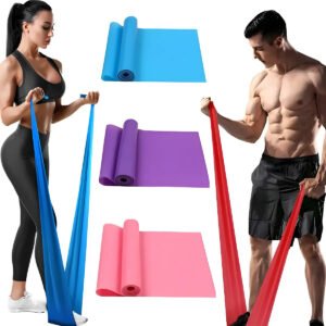 Faixa Elástica Kit 3 Thera Band Exercicios Fisioterapia