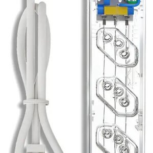 Filtro De Linha Clamper Iclamper Energia 5 Tomadas, Com Dps E Proteção Contra Raios E Surtos Elétricos 127/220v