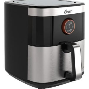 Fritadeira Air Fryer Sem Óleo Ofrt660 Preta/inox Oster 4,8l Cor Preto 127v