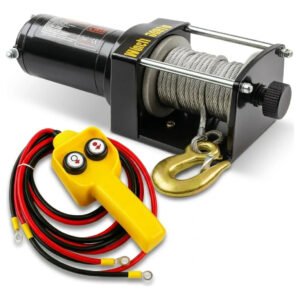 Guincho Eletrico 1361 Kg 12v P/ Quadriculo Jipe Jeep 3000lb