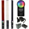 Iluminador Bastão Yn360 Iii + F970, Carregado + Fonte +tripé