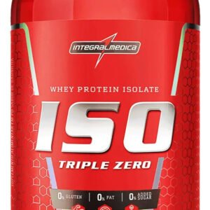 Integralmedica Iso Triple Zero Whey Protein Isolado Sabor Baunilha – Suplemento Alimentar Proteico – Pote 900g
