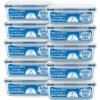 Kit 10 Potes Vidro Hermético Aristus 640ml Marmita Anti Vazamento Forno Micro-ondas Freezer Tampa 4 Travas – Cinza