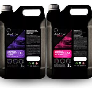 Kit 10l Shampoo Potente Lavagem Caminhão Ônibus Caminhão
