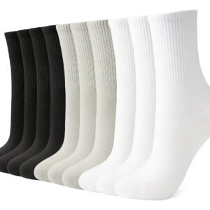 Kit 12 Pares Meia Cano Medio Alto Longo Sport Academia Cores