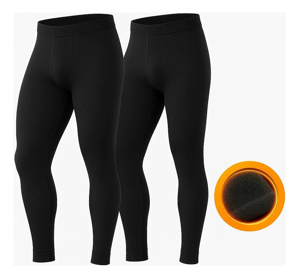 Kit 2 Calça Térmica Masculina Frio Intenso Resistente Uv Kit 2 Calça Térmica Masculina Frio Intenso Resistente Uv