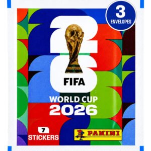 Kit 21 Figurinhas Do Álbum Copa Do Mundo 2026 – 3 Envelopes