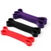 Kit 3 Faixa Elastico Treino Exercicio Academia Fitness Super Band Cinto Roxa Preto Vermelho Ultshop Ferragens