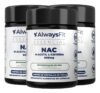 Kit 3 Nac Alwaysfit N-acetil L-cisteína – 600mg 30 Cápsulas