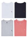 Kit 4 Camisetas Reserva Masculinas Bordadas Brasa Suspiro Gota Algodão Original