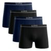 Kit 4 Cuecas Boxer Box Microfibra Sem Costura Original Lupo