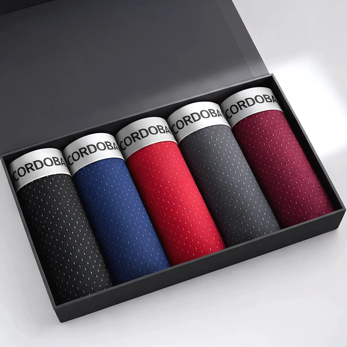 Kit 5 Cuecas Masculinas Dry Fit Lisas Variadas Microfibra Kit 5 Cuecas Masculinas Dry Fit Lisas Variadas Microfibra