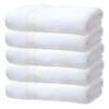 Kit 5 Toalhas Banho Gigante Grossa Hotel Luxo 75x150cm 480g