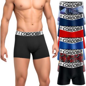 Kit 6 Cuecas Masculinas Boxer Variadas Alta Qualidade Aaa