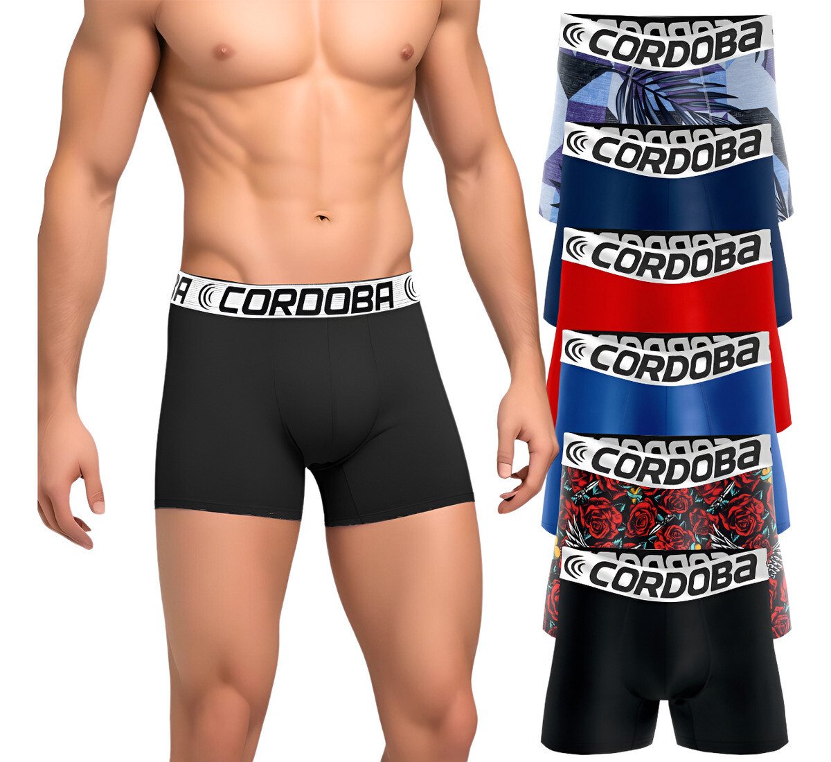 Kit 6 Cuecas Masculinas Boxer Variadas Alta Qualidade Aaa Kit 6 Cuecas Masculinas Boxer Variadas Alta Qualidade Aaa