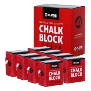 Kit 8 Blocos De Magnésio Chalk Block Crossfit Calistenia