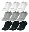 Kit 9 Pares Meias Polo Fit Cano Baixo Original Algodão
