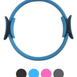 Kit C/10 De Anel Flexível Tonificador Pilates/yoga Fitness