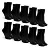 Kit Com 10 Pares De Meias Cano Médio Algodão Usee Brasil