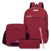 Kit Completo Mochila Executiva Masculina Com Design Refletor