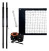 Kit Quadra Rede Multiesportiva + Poste Fixo + Fita Marcação