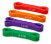Kit Super Band Elástico 4 Intensidade Leve Médio Extra Forte
