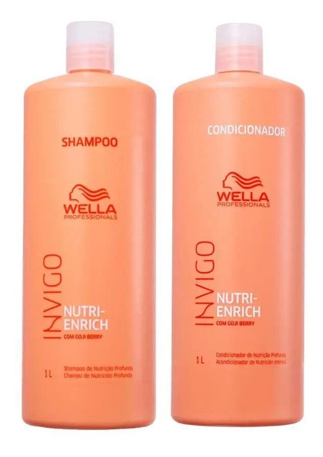 Kit Wella Pro Invigo Enrich Shampoo 1l + Condicionador 1l Kit Wella Pro Invigo Enrich Shampoo 1l + Condicionador 1l